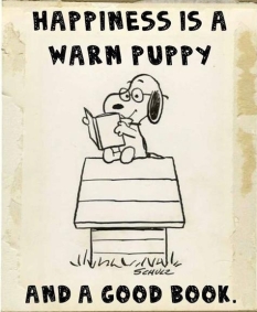 happiness-is-a-warm-puppy-and-a-good-book